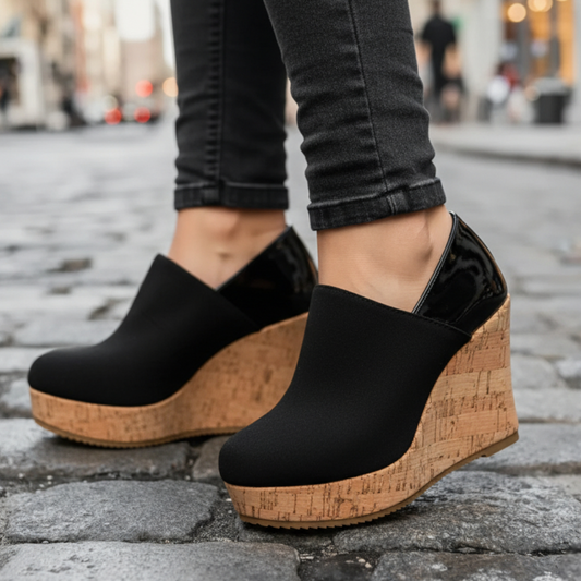 Door Aria Kurken Wedges
