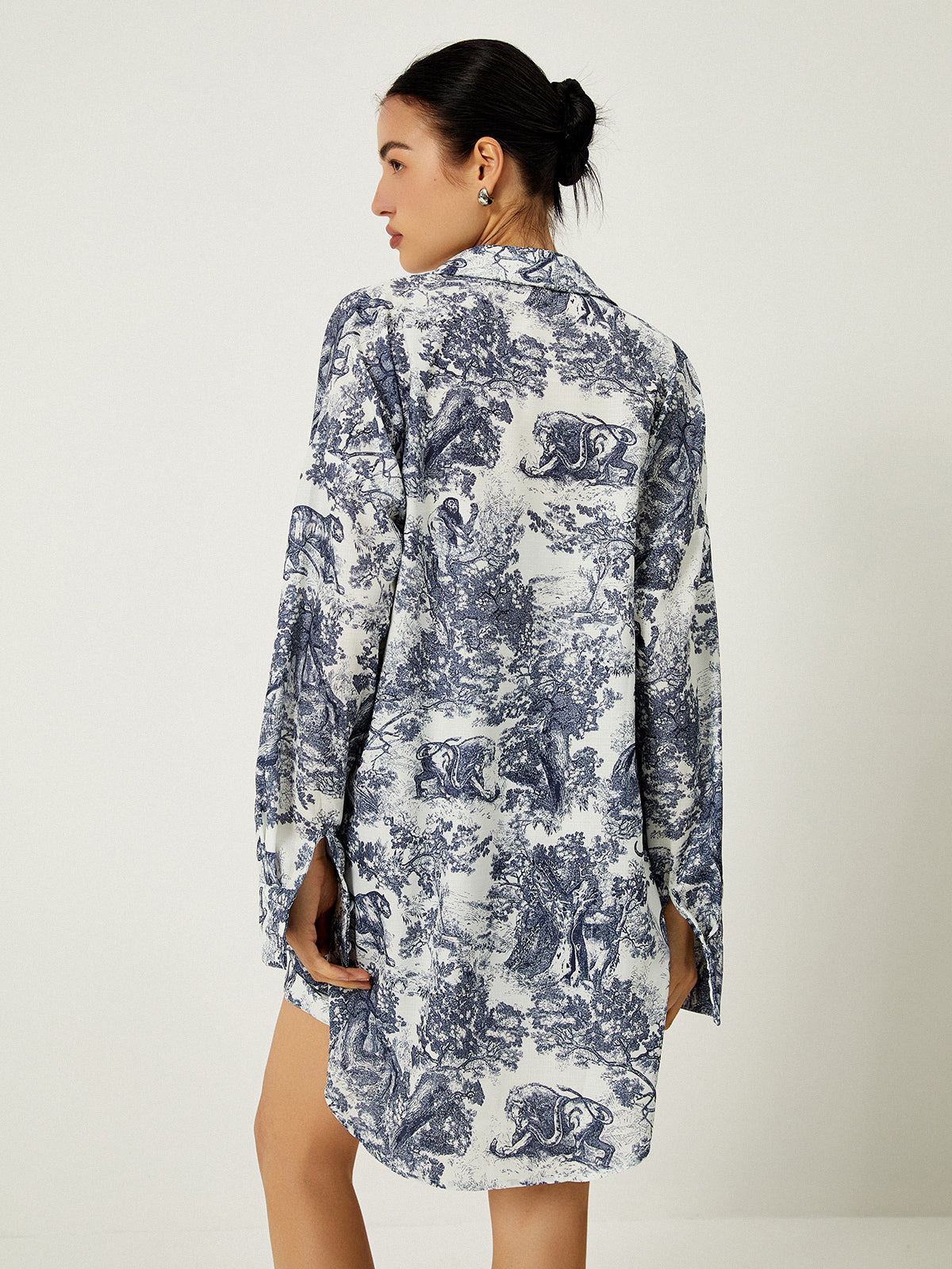 Bloemenprint Drie-delige Shorts Set