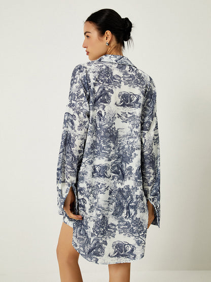 Bloemenprint Drie-delige Shorts Set