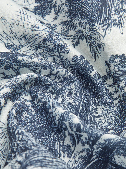 Bloemenprint Drie-delige Shorts Set