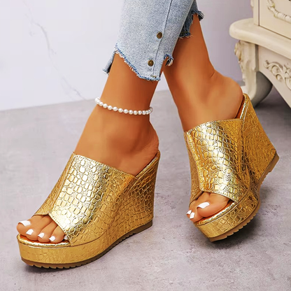 LuxeShine Wedges
